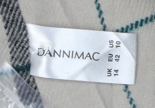 Dannimac Women's Green Trench Coat Size 14