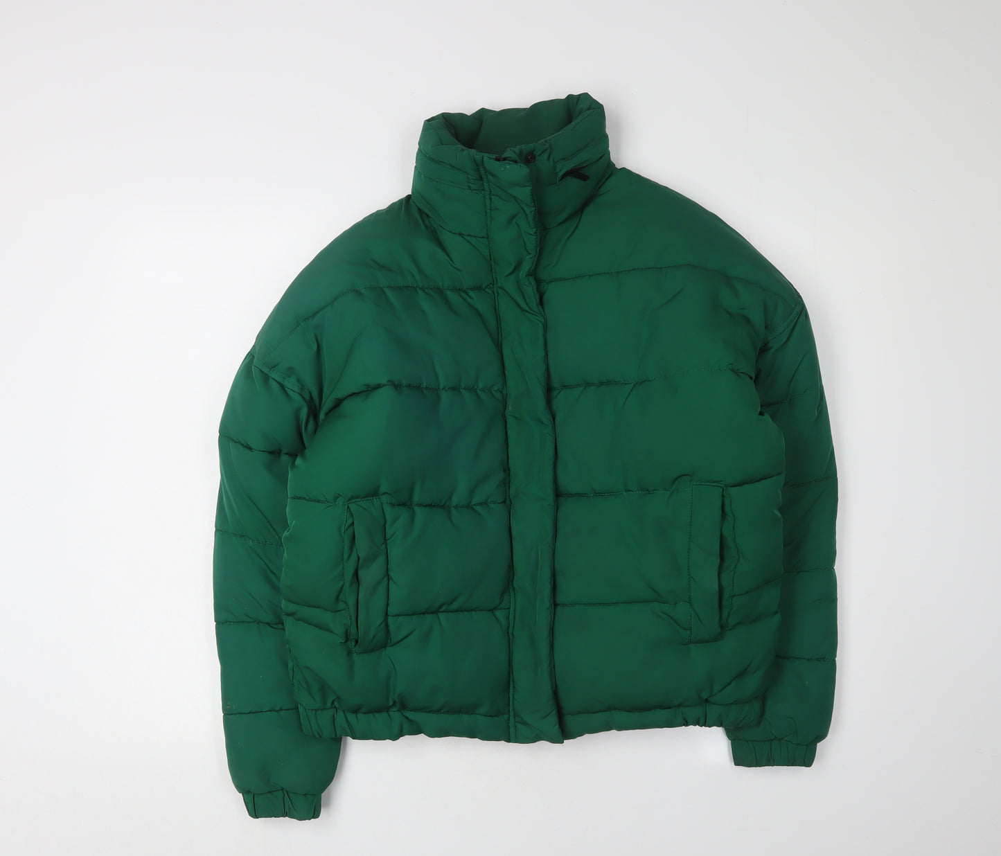 Light Before Dark Women's Green XS Puffer Jacket