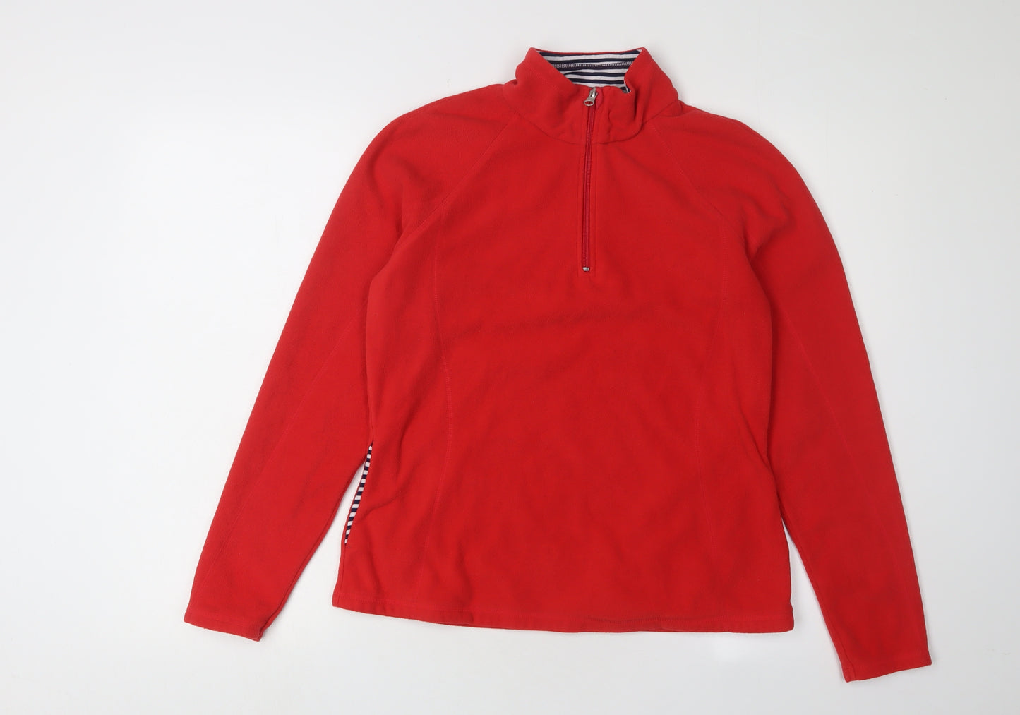 Marks and Spencer Women's Red Fleece Jacket UK 12