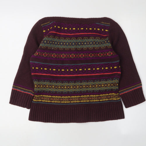 Monsoon Women's Multicoloured Fair Isle Pullover, M