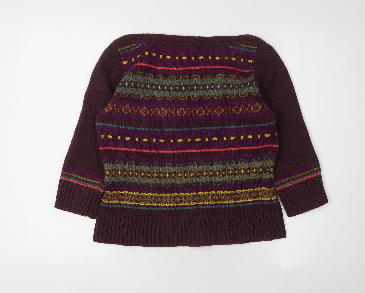 Monsoon Women's Multicoloured Fair Isle Pullover, M