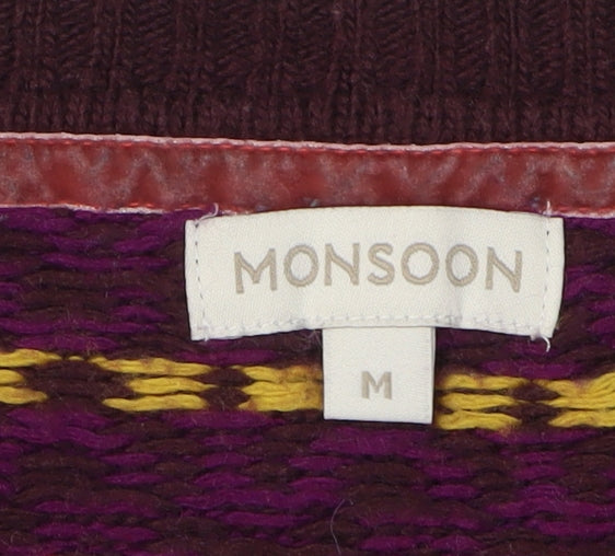 Monsoon Women's Multicoloured Fair Isle Pullover, M
