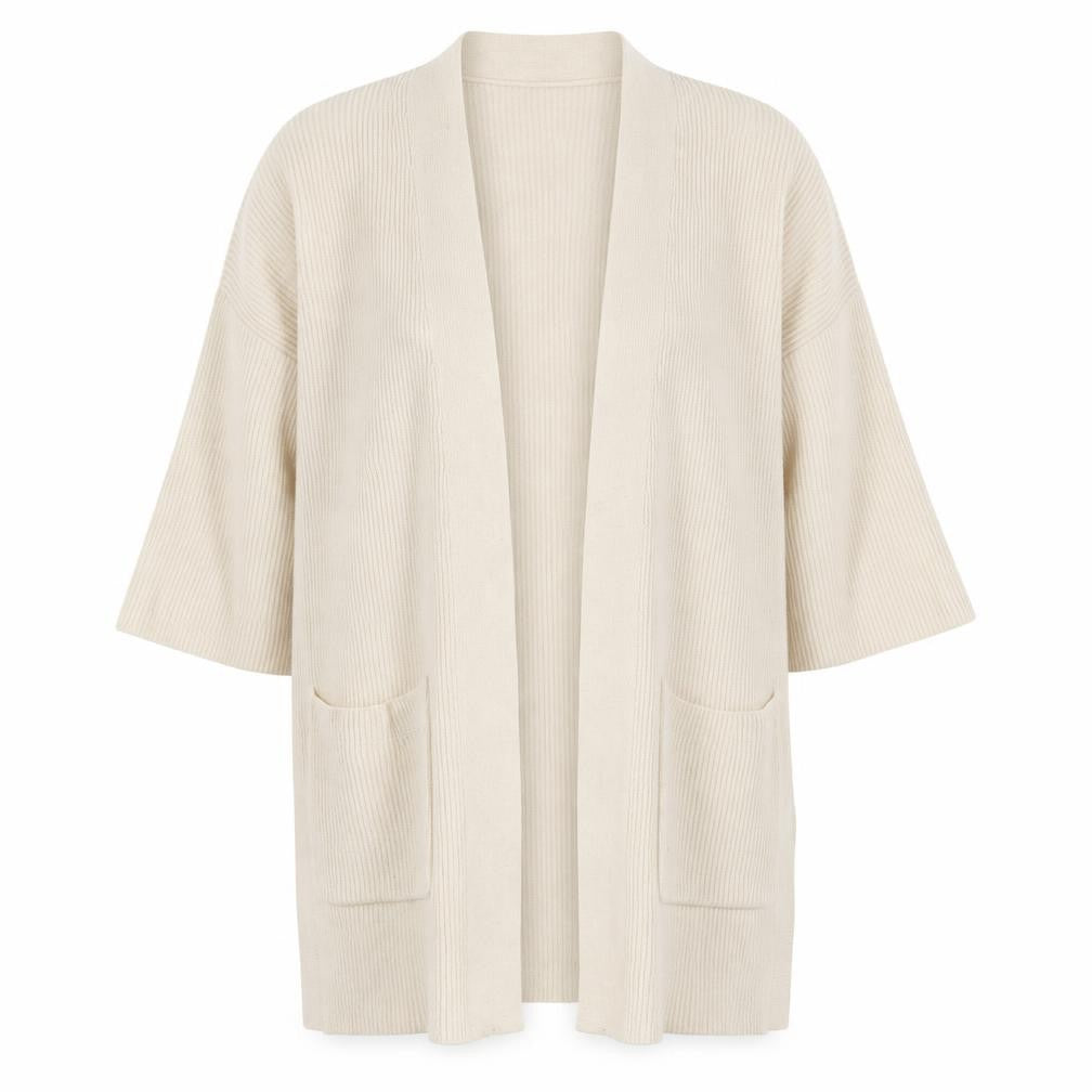 Next Women’s Ivory Cardigan, Size 12, Relaxed Fit