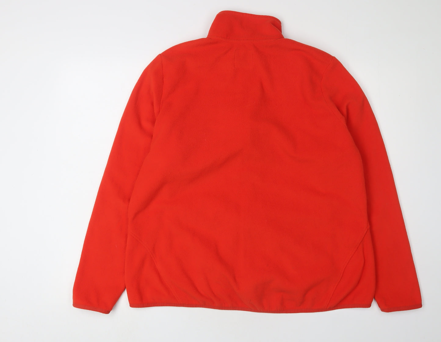 Marks and Spencer Women's Red Fleece Jacket Size 20