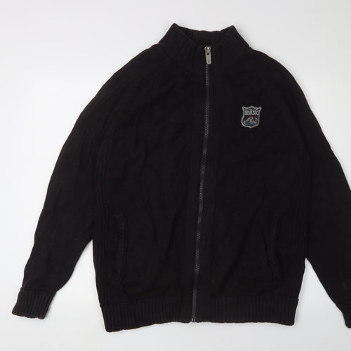 Engbers Men's Black M Full Zip Casual Jumper