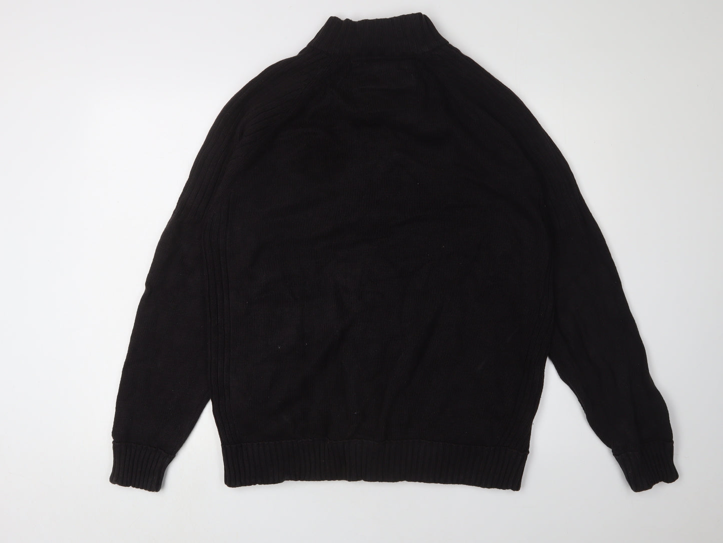 Engbers Men's Black M Full Zip Casual Jumper