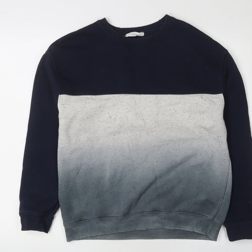 Zara Boys Multicoloured Pullover Sweatshirt 13-14Y, Casual Knit
