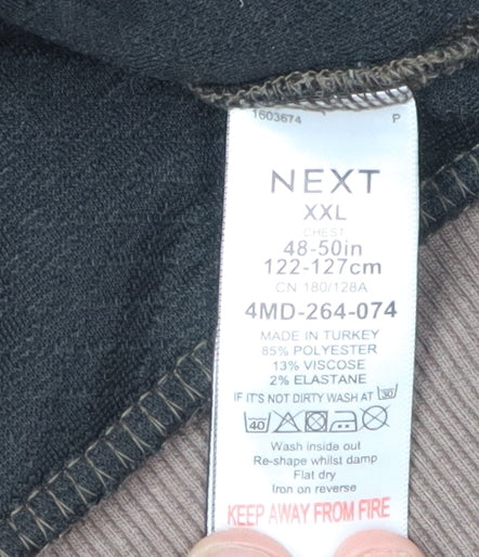 NEXT Men's Brown 2XL Pullover Hoodie