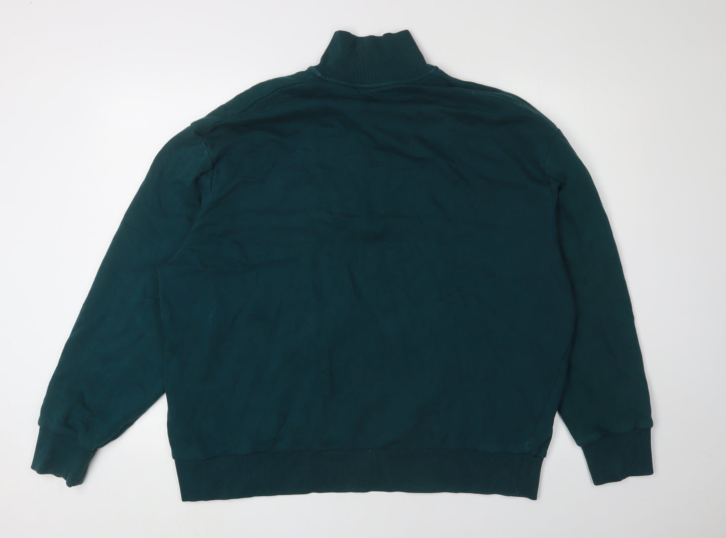 Topman Unisex Green Oversized Sweatshirt XL