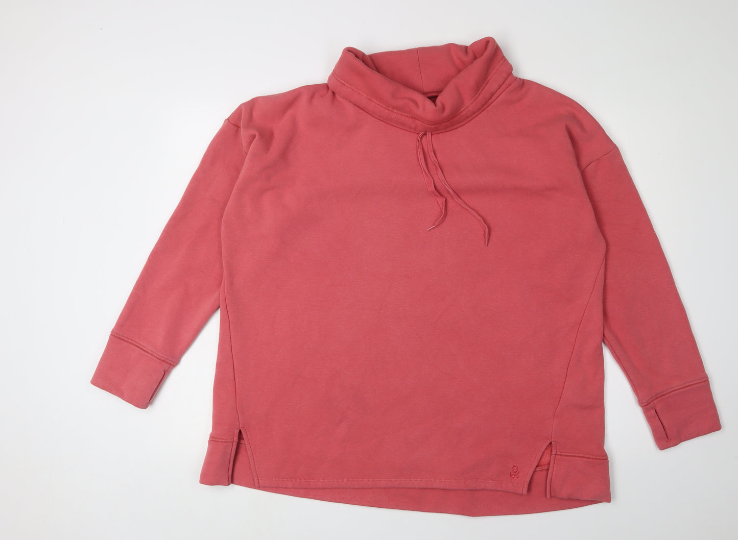Cuddl Duds Women's Red XL Fleece Pullover Sweatshirt