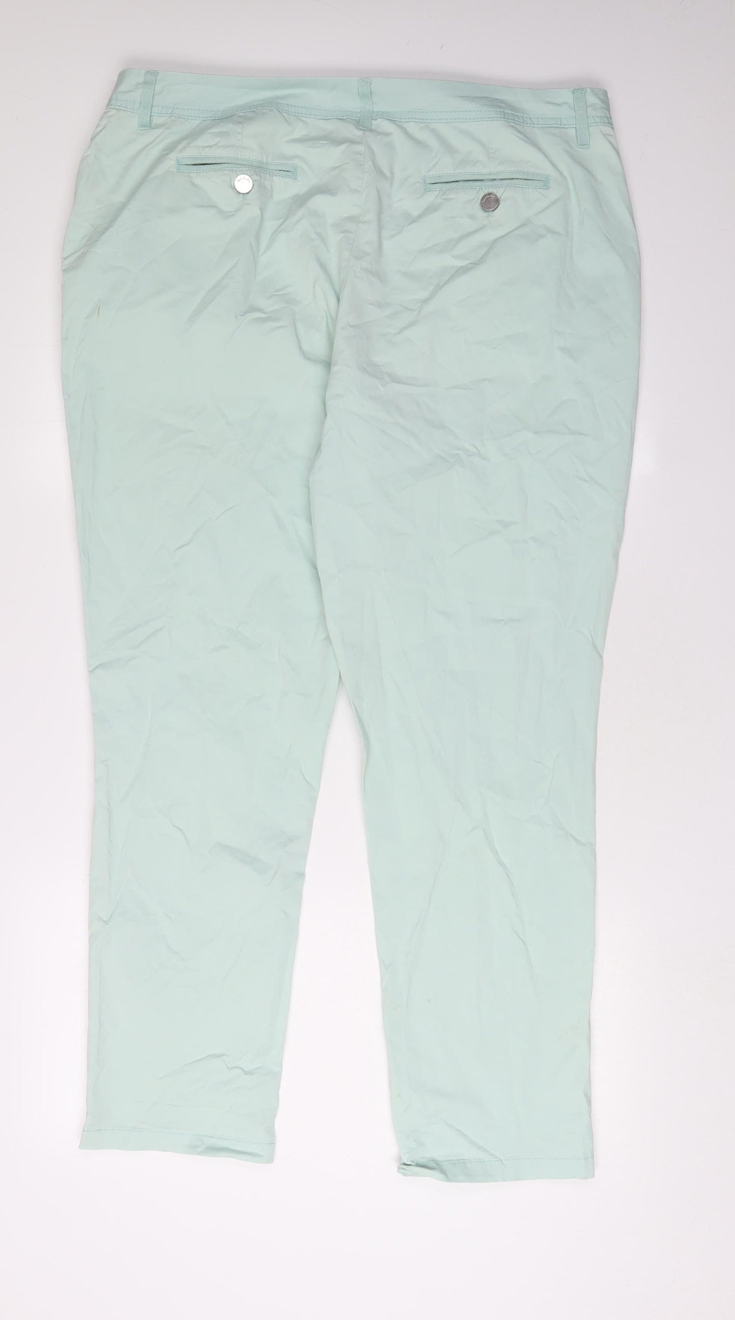 Principles Women's Green Straight Jeans Size 16