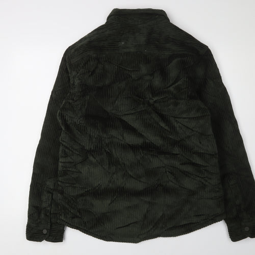 Marks and Spencer Men's Green Corduroy Jacket M