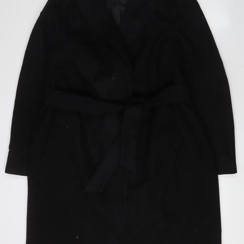 Dorothy Perkins Women's Black Maternity Coat Size 10