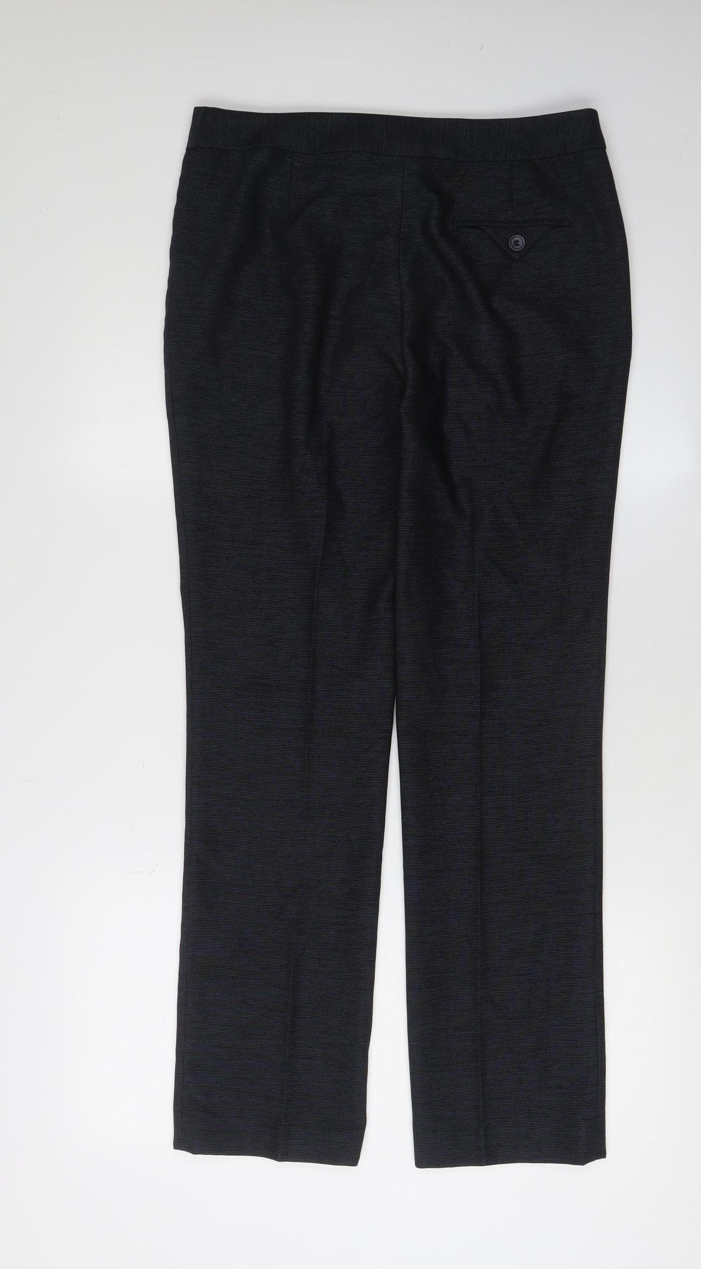 Next Women's Black Dress Pants - Size 10 Regular Fit