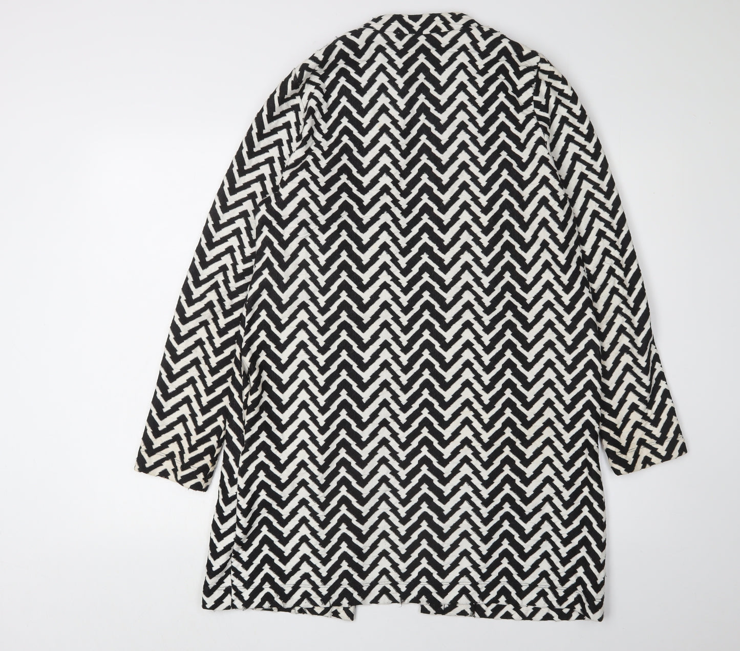 Wallis Women's Black Geometric Cardigan Size S