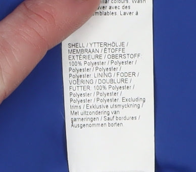 River Island Boys Blue Bomber Jacket 2-3 Years