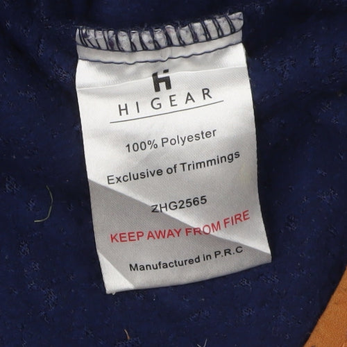 Hi Gear Boys Blue Hooded Fleece Jacket Size 11