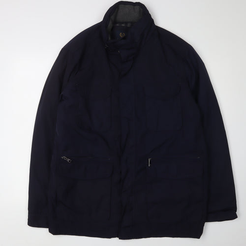 Matalan Men's Blue Military Jacket Large