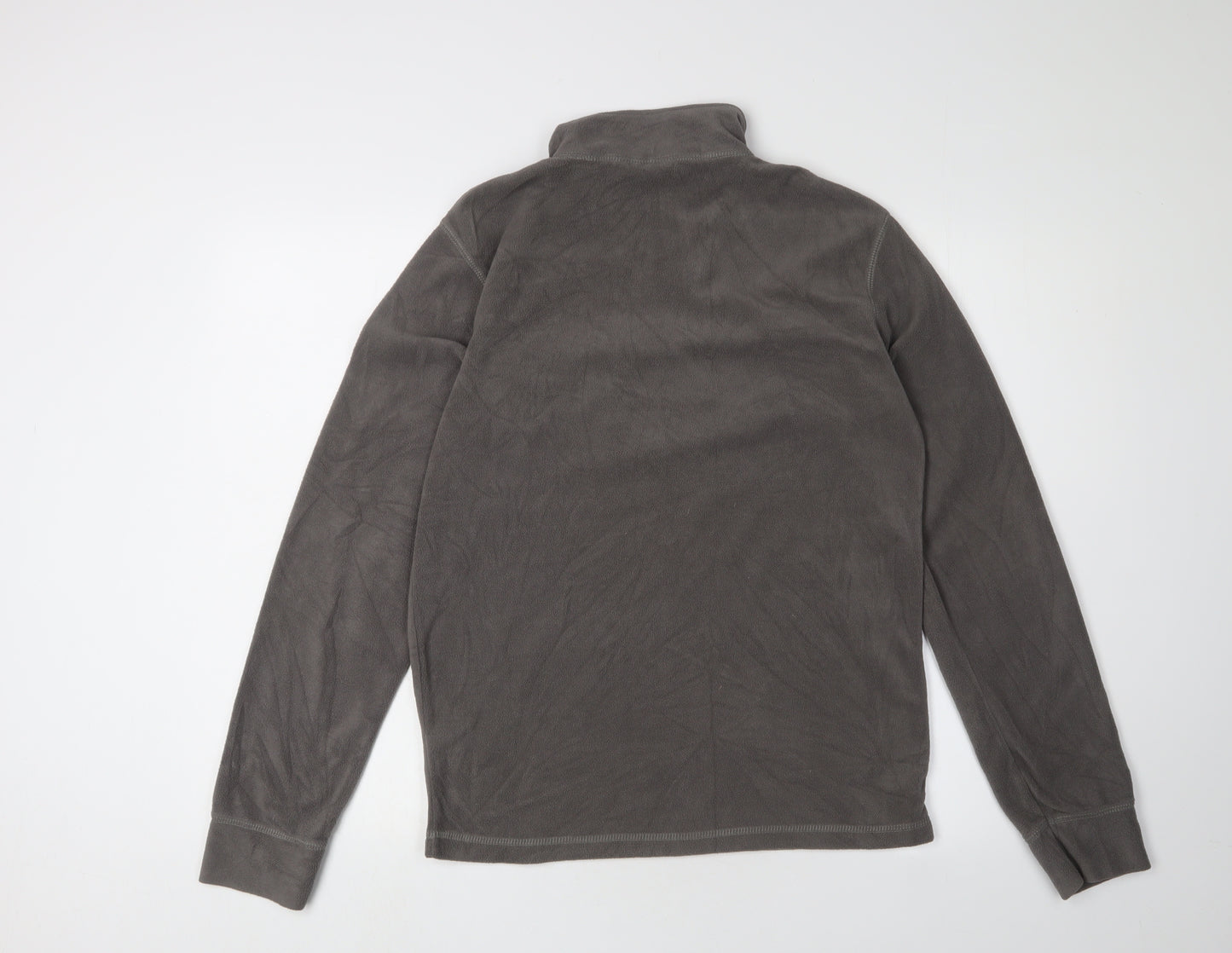 Billabong Grey Women's Henley Sweatshirt Size 16