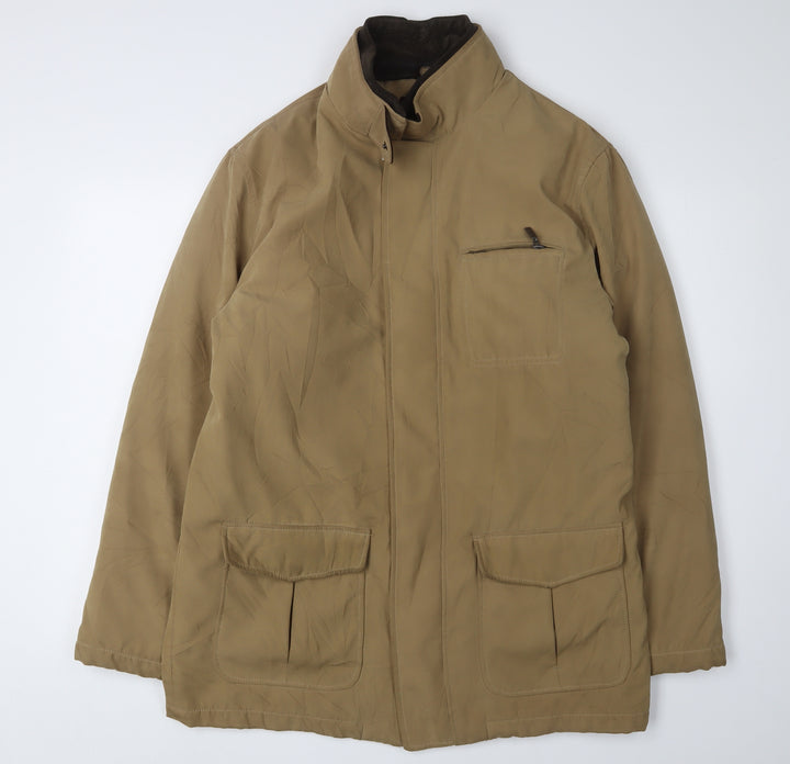 Dunnes Stores Men's Beige Jacket, Small, Polyester Blend