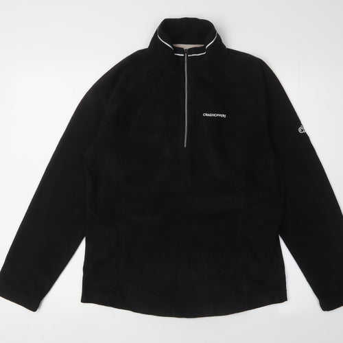 Craghoppers Women's Black Pullover Sweatshirt - Size 10