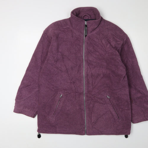 Arctic Storm Women's Purple Basic Jacket Size M