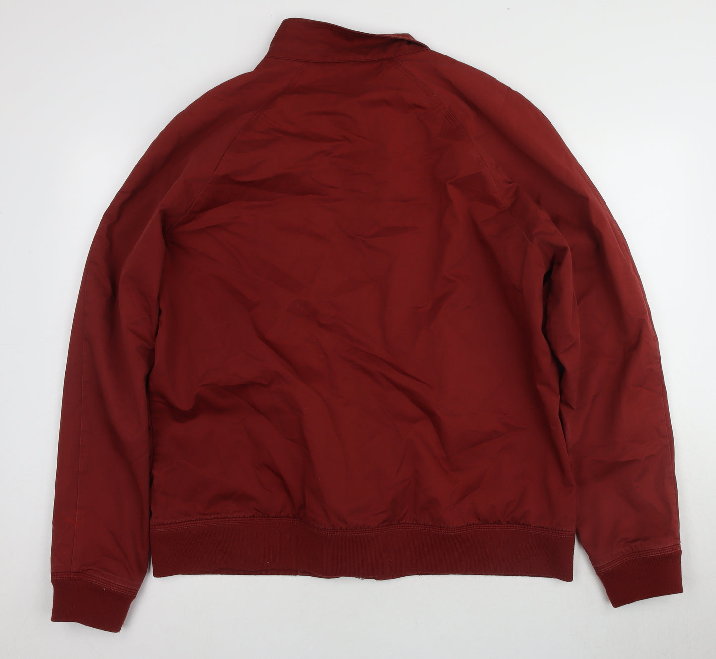Next Men's Red XL Bomber Jacket with Zipped Pockets