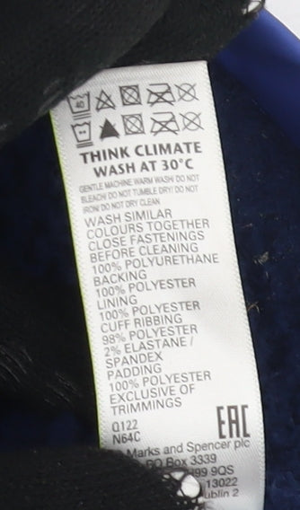 Marks and Spencer Boys Blue Dinosaur Rain Coat 6-7 Years