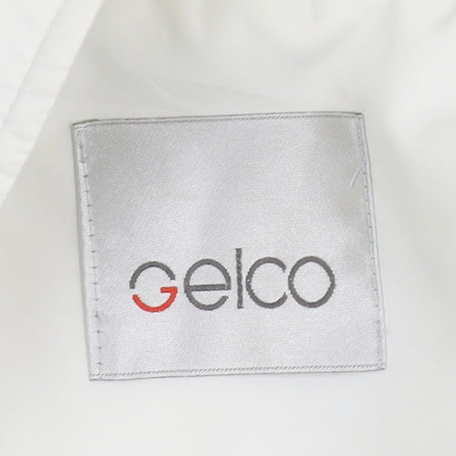 Gelco Women's White Quilted Winter Jacket Size 18