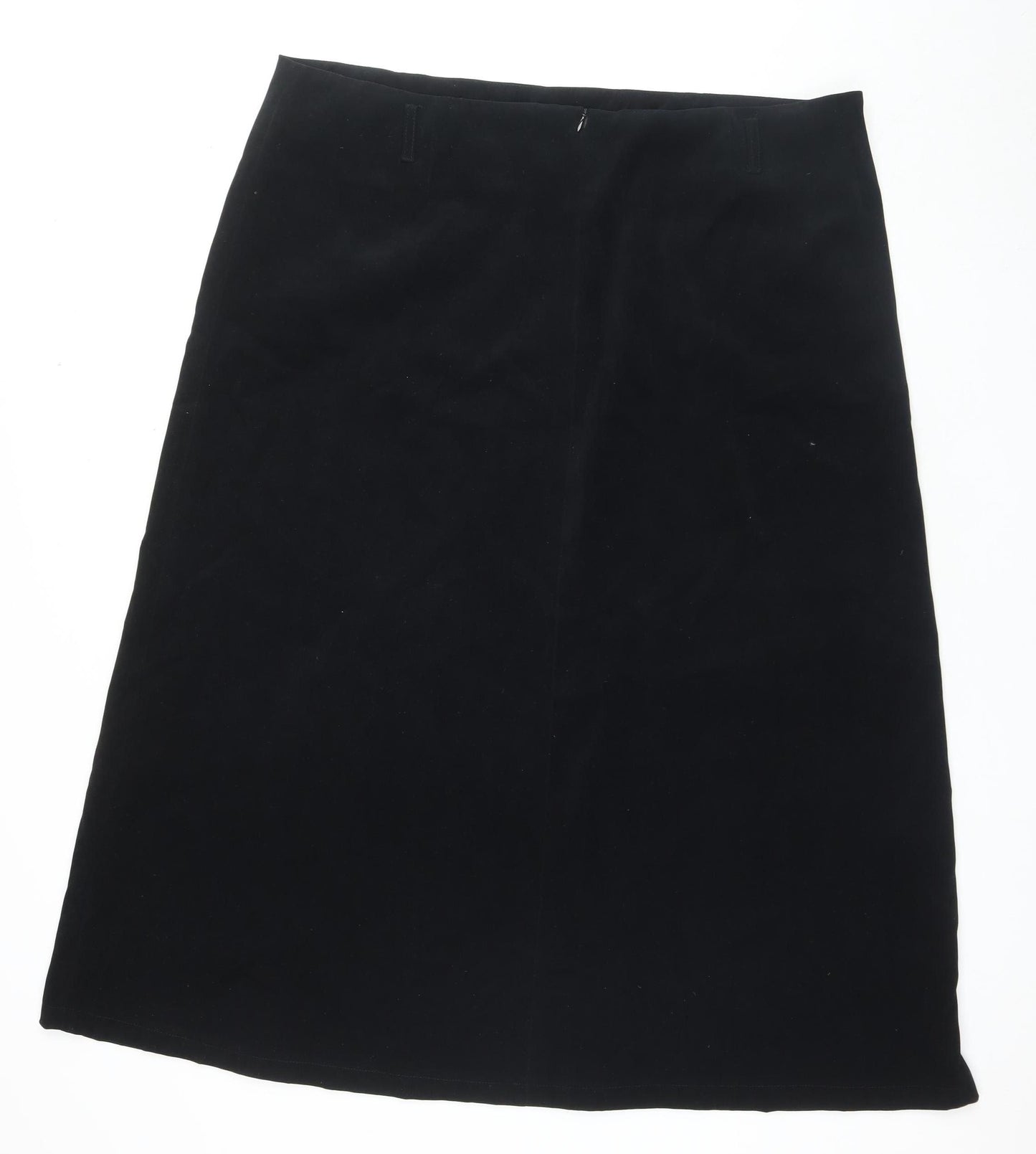 Essence Women's Black A-Line Skirt Size 22