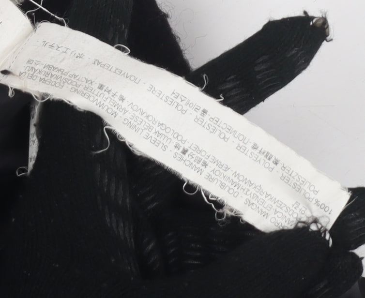 Zara Black Women's Pea Coat, Size 2, Classic Style