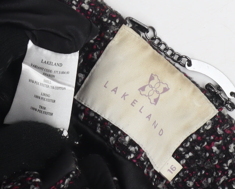 Lakeland Women's Multicoloured Tweed Jacket 16