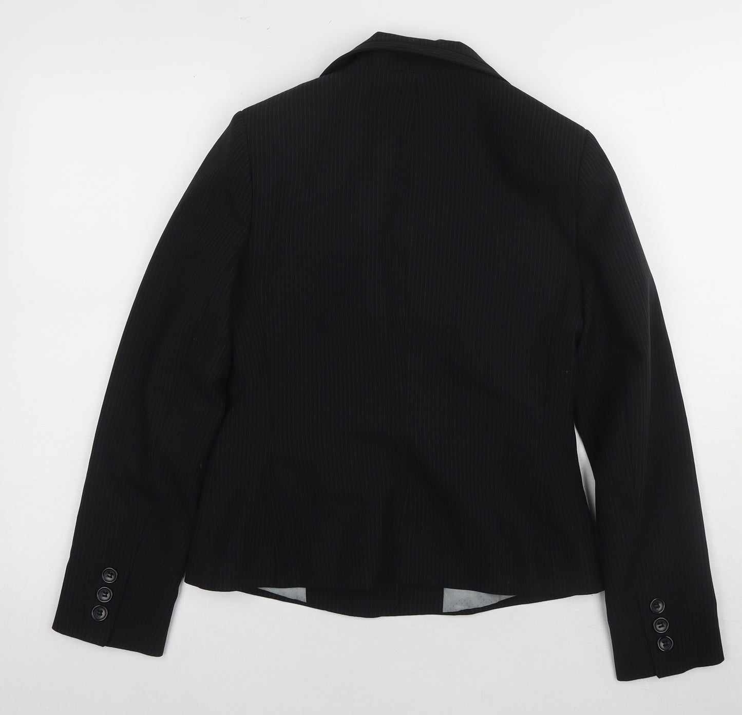 Debenhams Women's Black Petite Blazer Size 8 - Formal Elegance