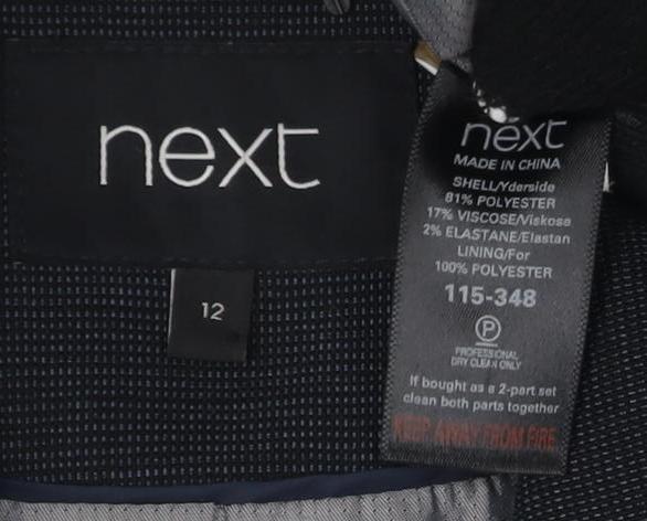 Next Women's Black Blazer Size 12 for Workwear