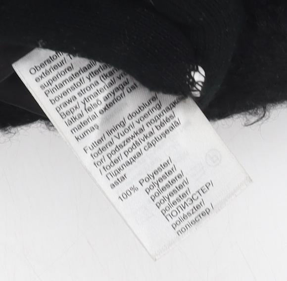 BODYFLIRT Women's Black Hooded Mid-Length Jacket