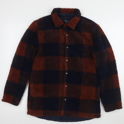 Next Boys Multicoloured Check Shirt Jacket 13 Years