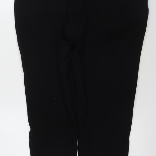 Hugo Boss Men's Black Joggers, Size 12, Drawstring Closure