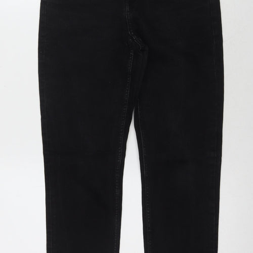 Weekday Women's Black Straight Jeans - Size 10