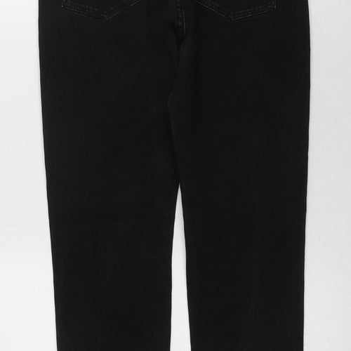 Weekday Women's Black Straight Jeans - Size 10