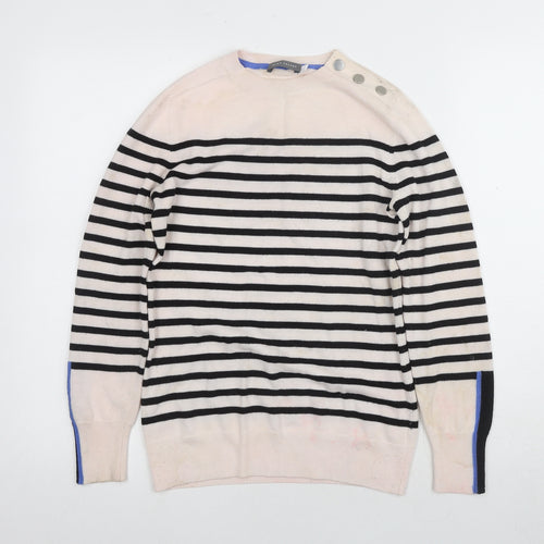 Mint Velvet Women's Multicoloured Striped Pullover XS