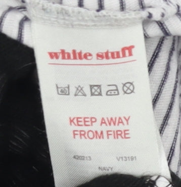White Stuff Women's Striped T-Shirt Size 14