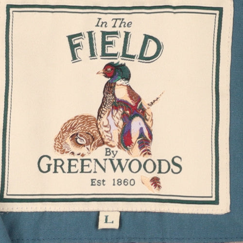 In The Field Blue Men's Regular Jacket Size L