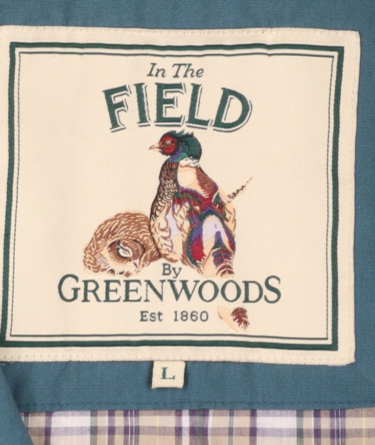 In The Field Blue Men's Regular Jacket Size L