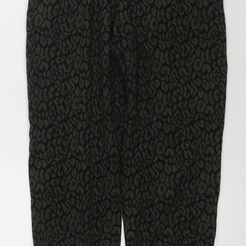 Marks and Spencer Women's Black Jogger Trousers, Size 6