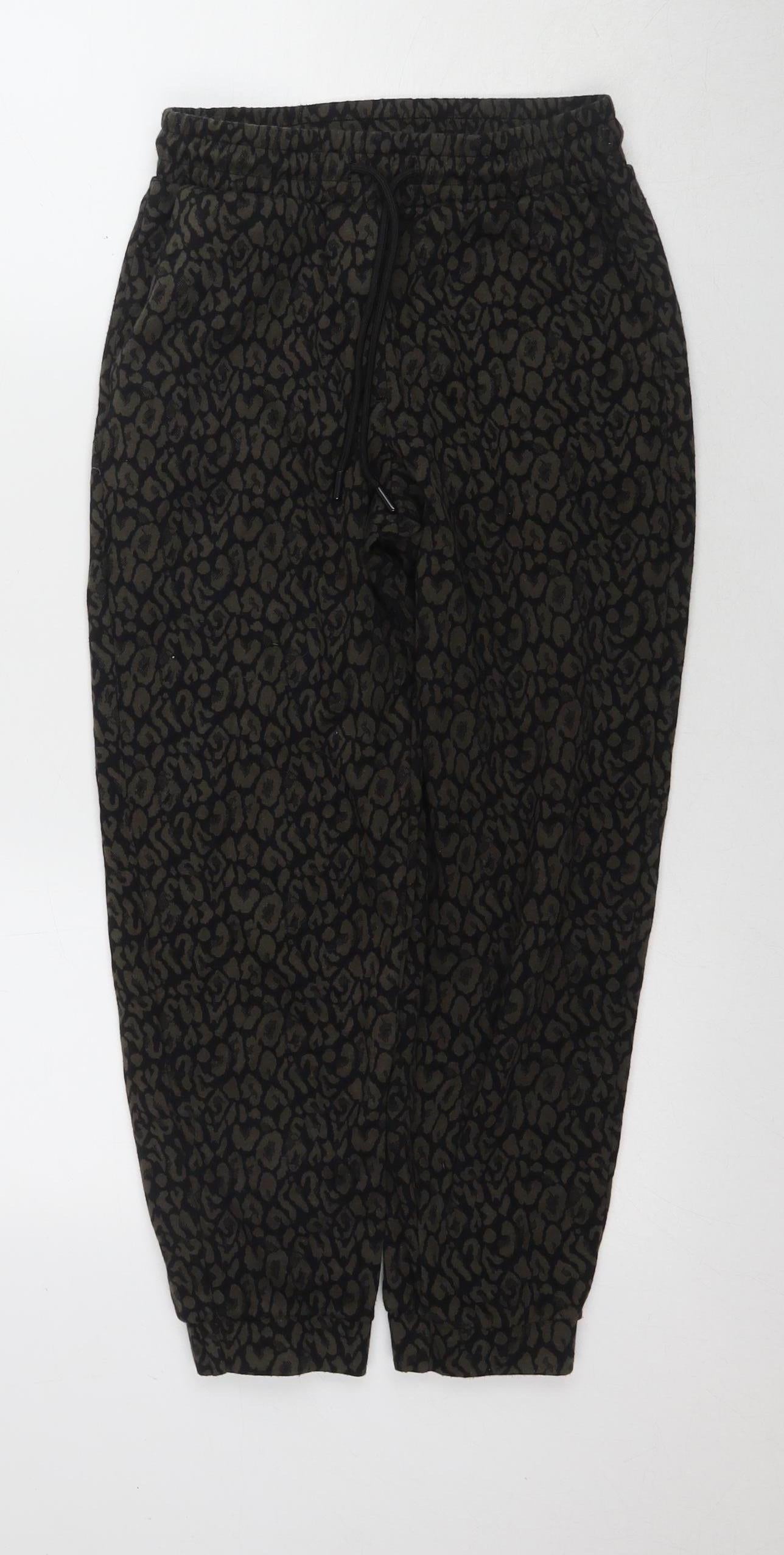 Marks and Spencer Women's Black Jogger Trousers, Size 6