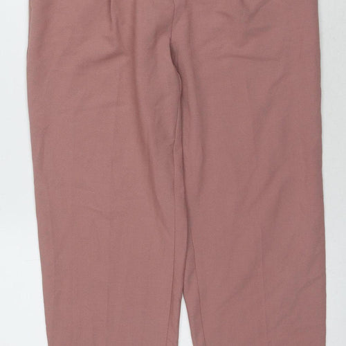 Topshop Pink Women's Trousers Size 6