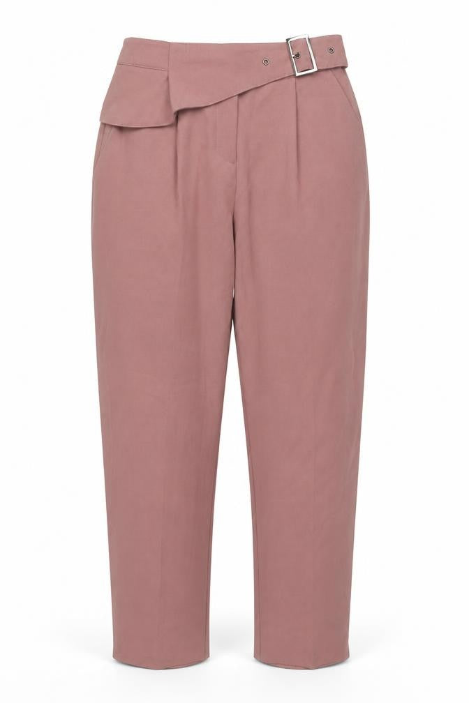 Front view of Topshop Pink Women's Trousers, size 6