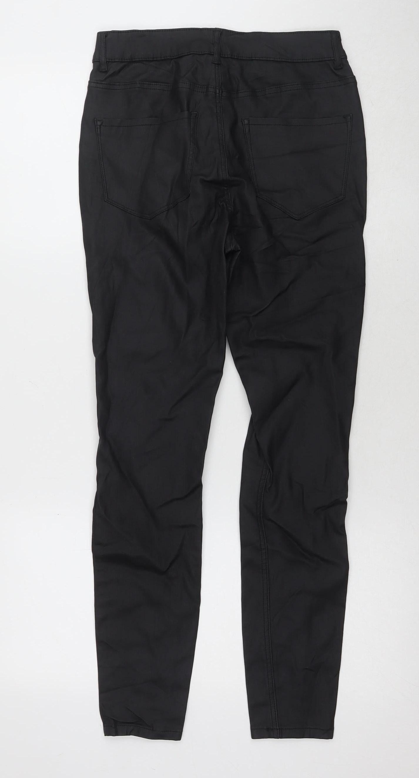 Urban Bliss Women's Black Slim Trousers Size 12