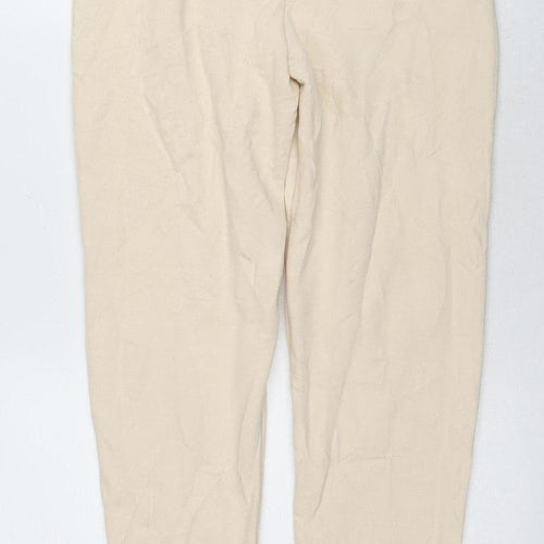 River Island Girls Beige Joggers, Size 14, Cotton Comfort