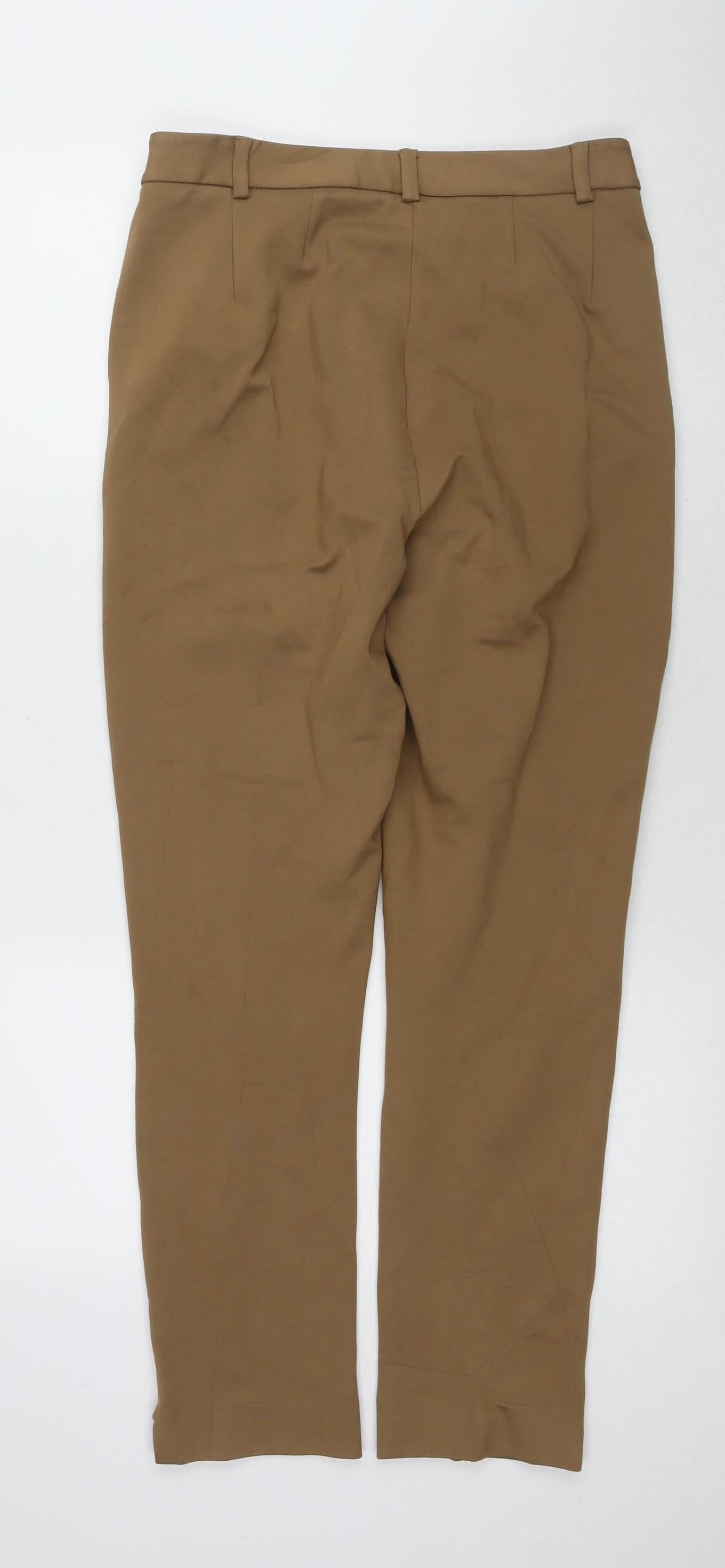 Marks and Spencer Women's Brown Slim Trousers Size 10
